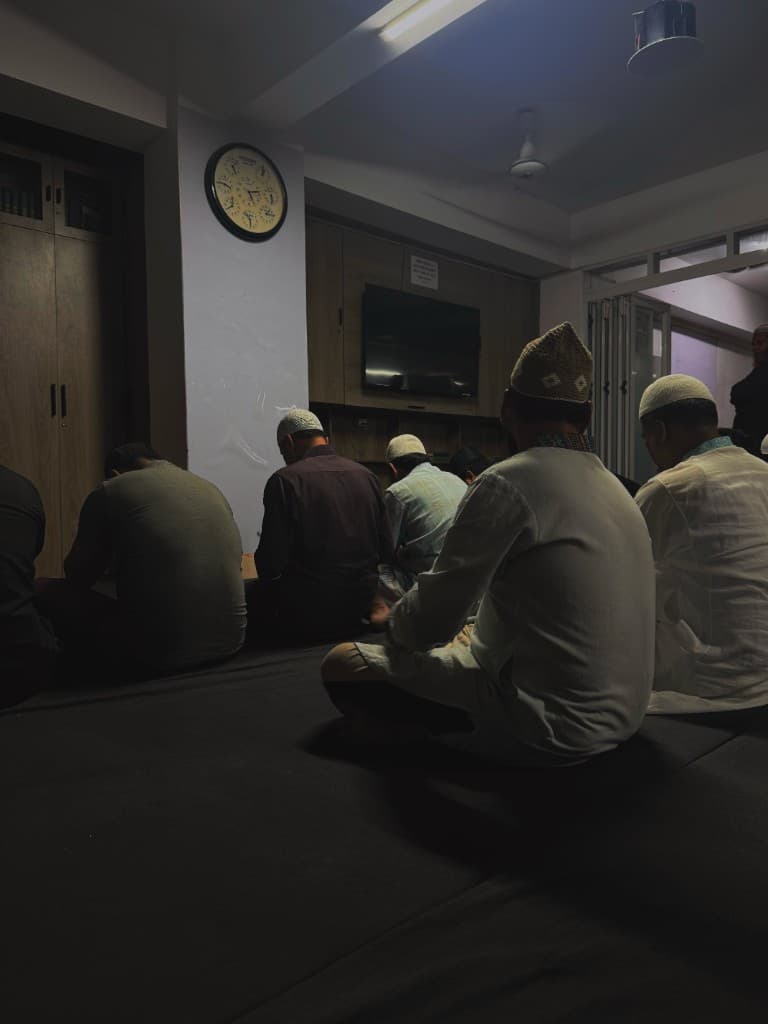 post-fajr. 5am. the most productive hour nobody wants to wake up for.